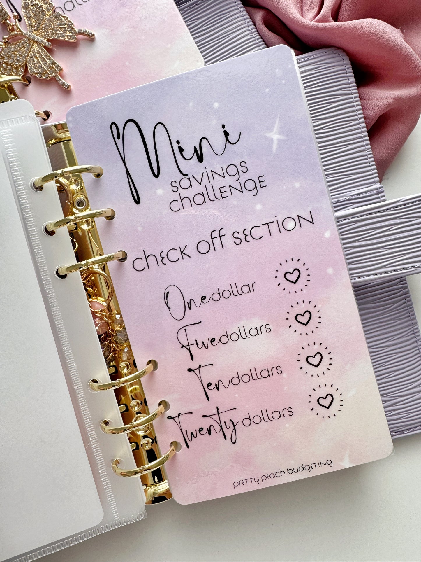 MINI SAVINGS PASTEL SAVINGS CHALLENGE