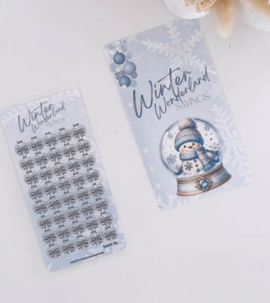 WINTER WONDERLAND DASHBOARD AND TRACKER