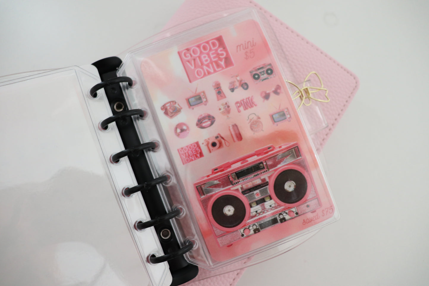 GOOD VIBES PINK A7 SAVINGS CHALLENGE