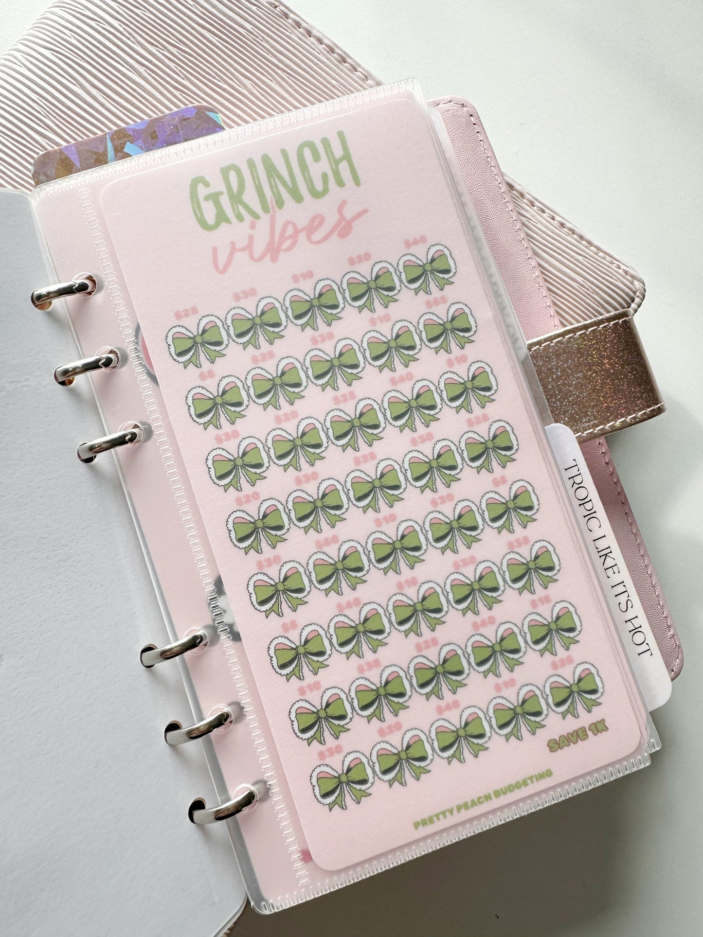 GRINCH VIBES XMAS DASHBOARD AND TRACKER