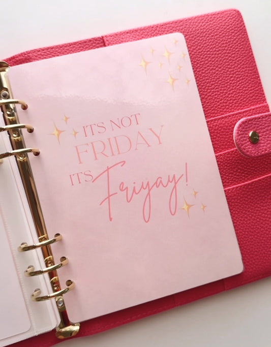 EVERY FRIYAY A5 DASHBOARD AND TRACKER