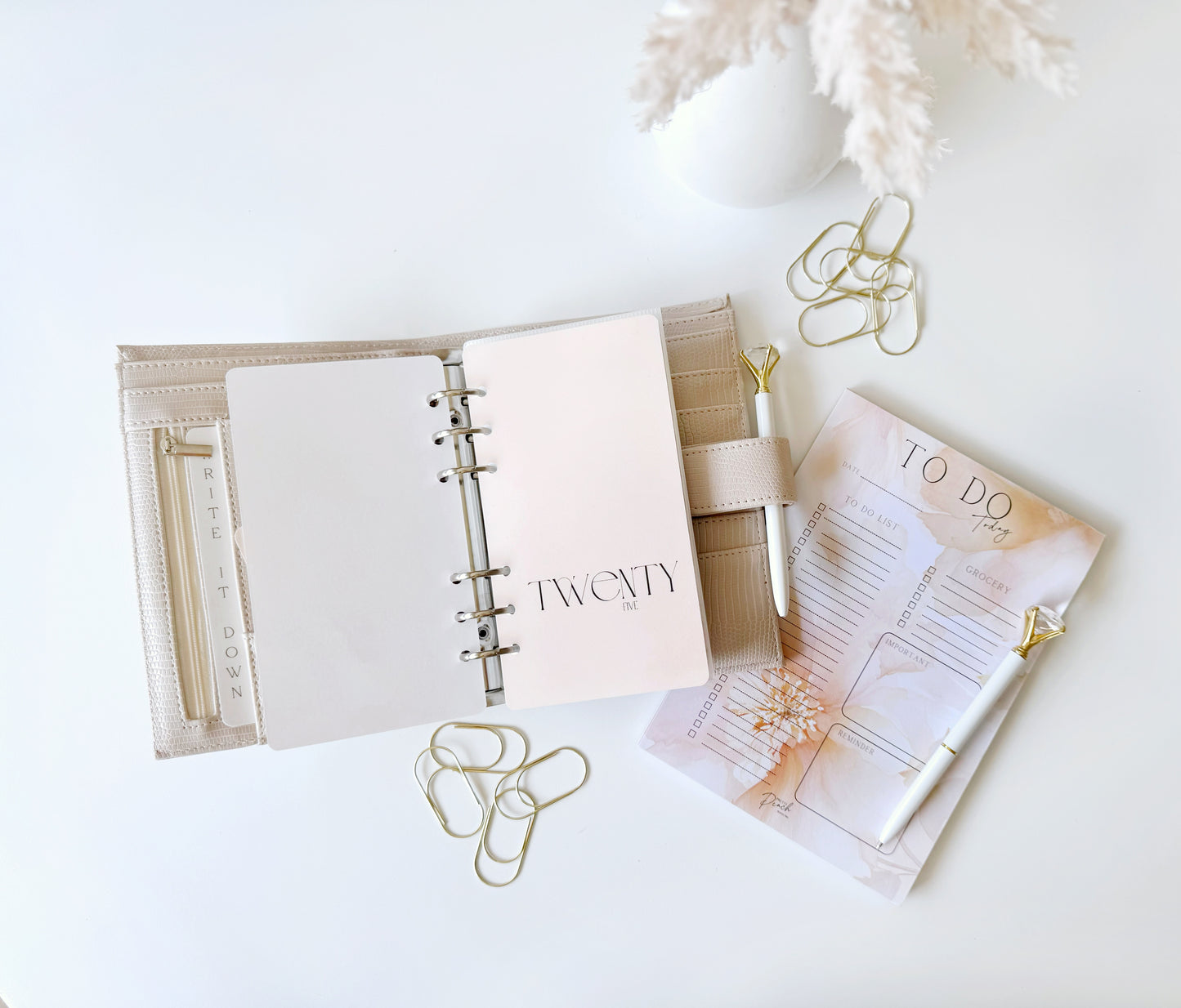 PEACH DASHBOARD SET OF 2