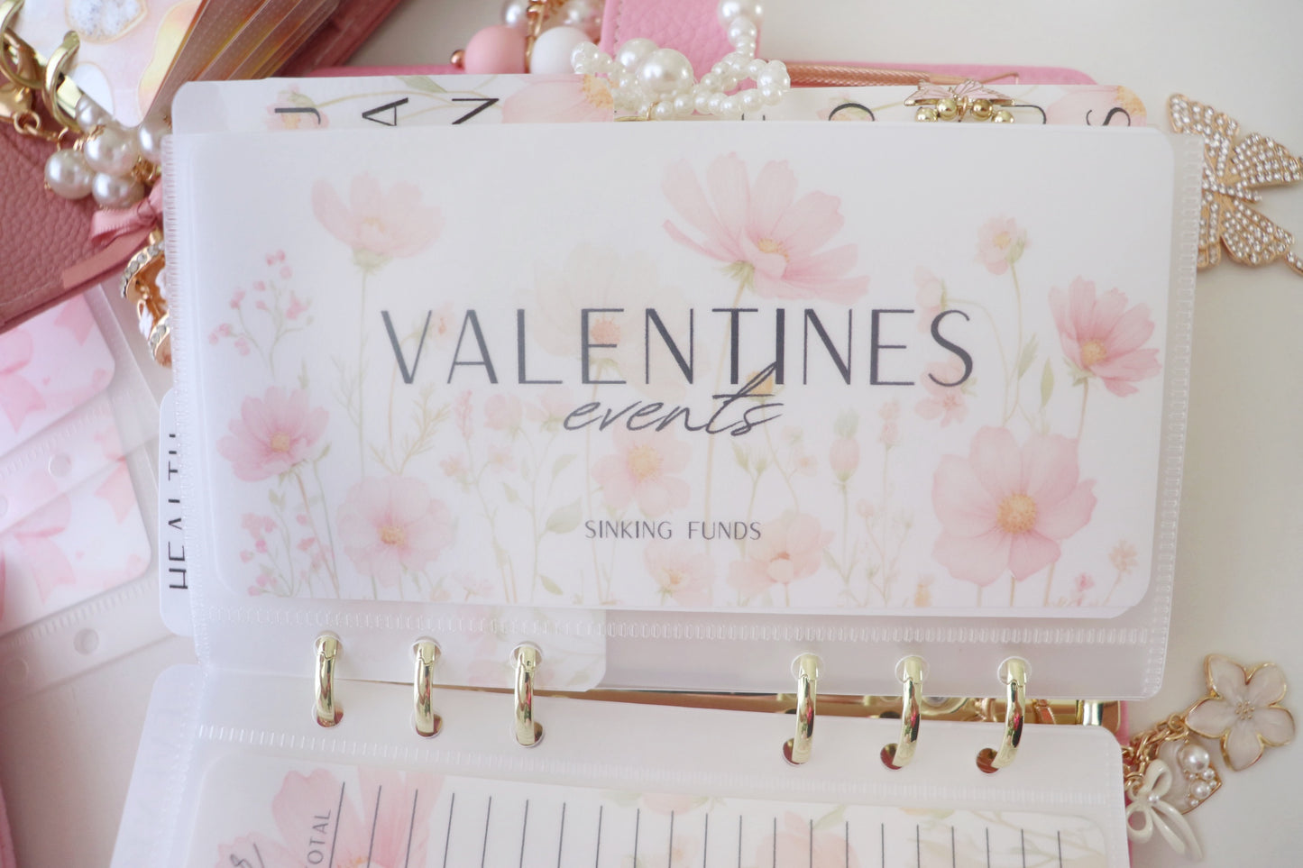 COMPLETE PACKAGE - PERFECLTY PINK SINKING FUNDS SETUP