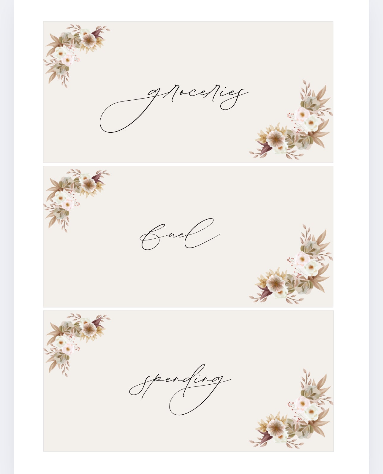 SCRIPTURE COMPLETE PACKAGE - BEIGE