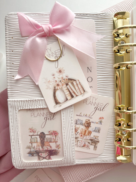PRETTY PLANNER GIRL BINDER CARDS