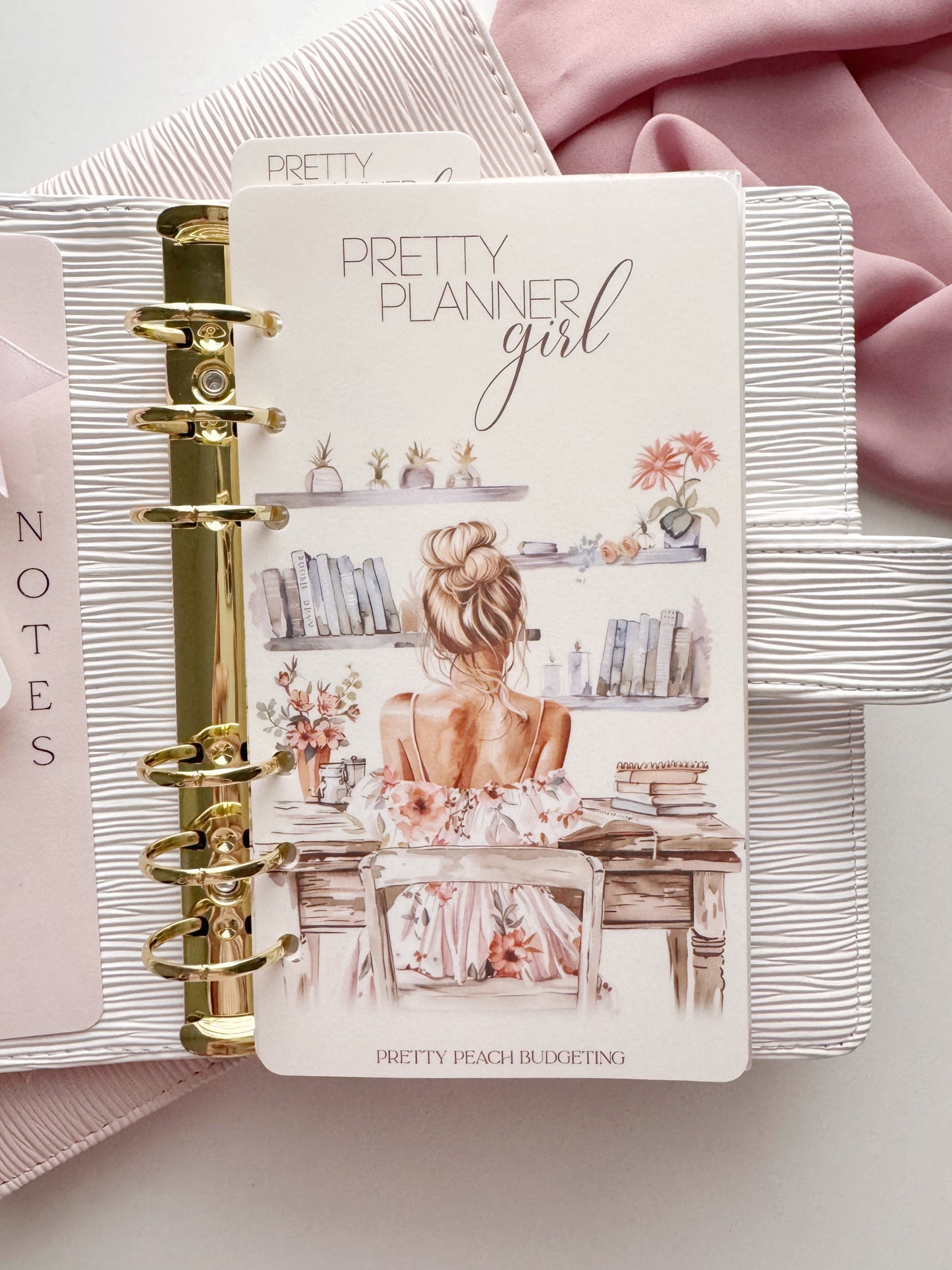 PRETTY PLANNER GIRL DASHBOARD & TRACKER