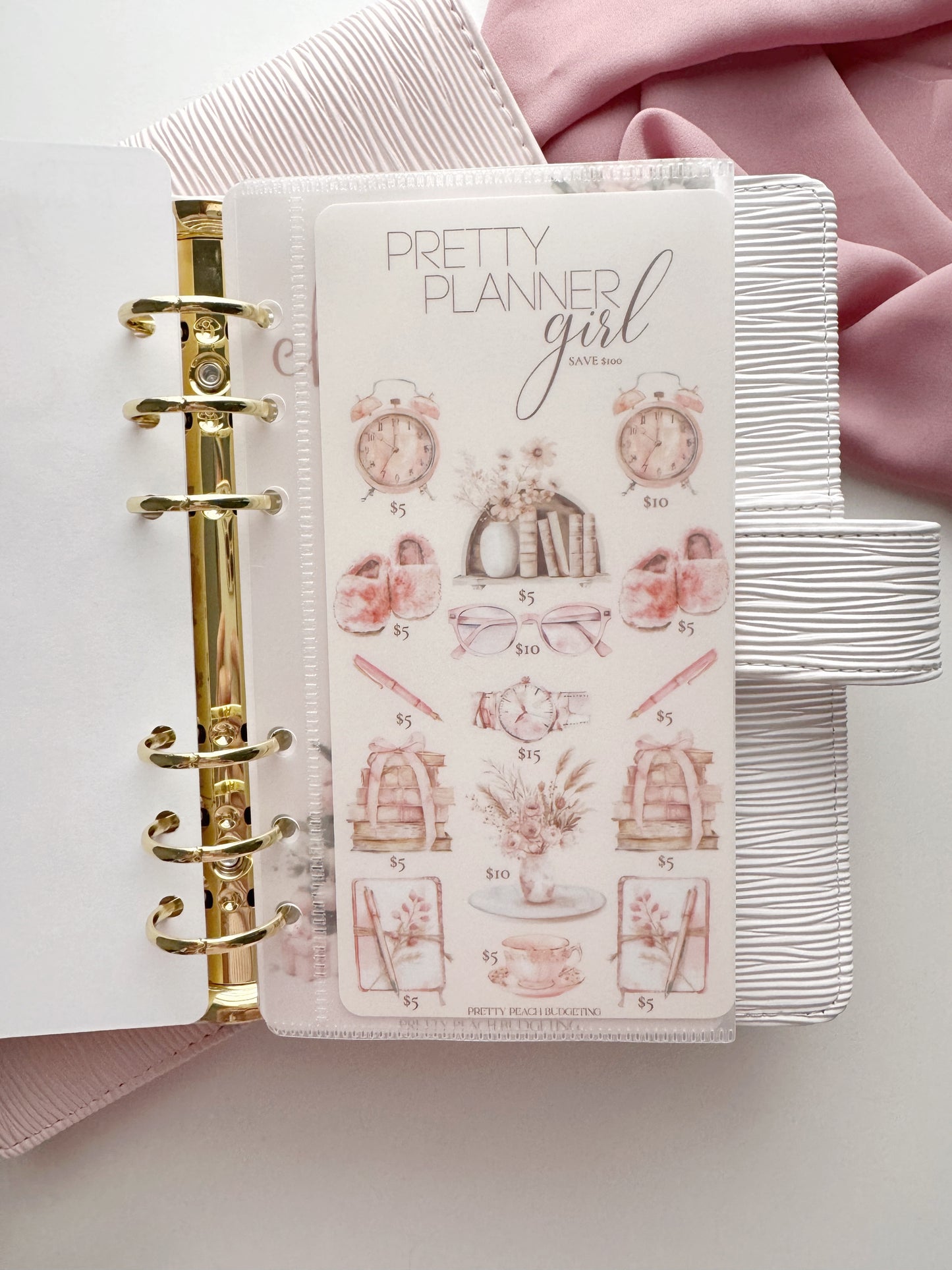 PRETTY PLANNER GIRL DASHBOARD & TRACKER