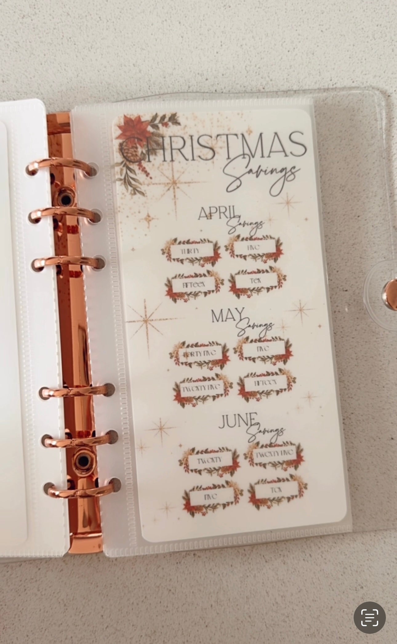 CHRISTMAS SAVINGS CHALLENGES 1K SAVINGS