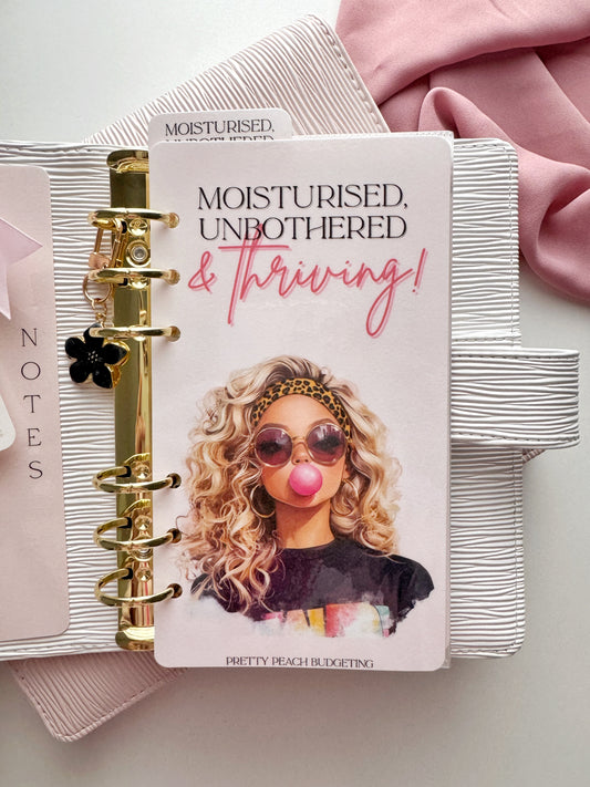 UNBOTHERED & THRIVING DASHBOARD & TRACKER