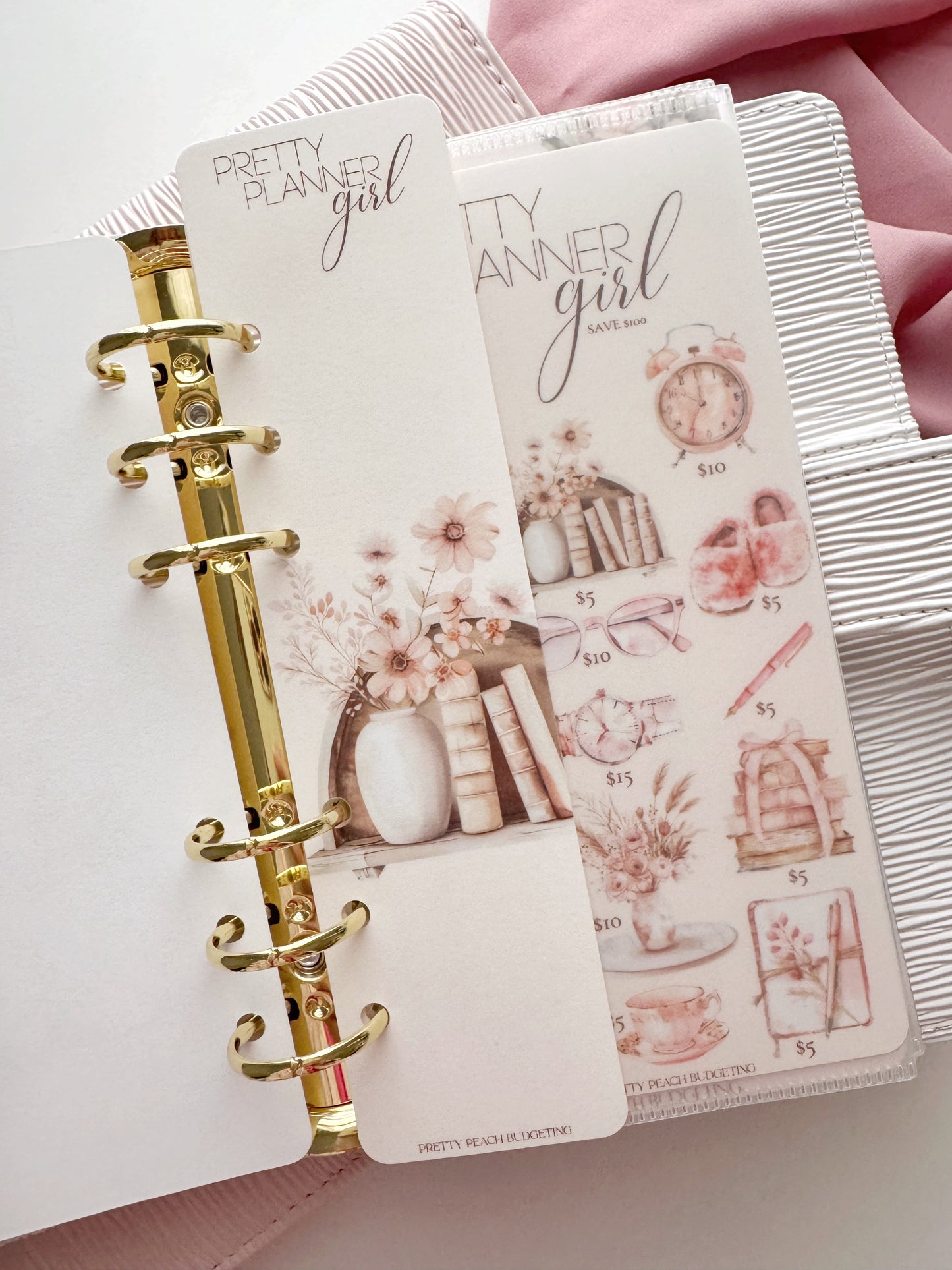 PRETTY PLANNER GIRL DASHBOARD & TRACKER