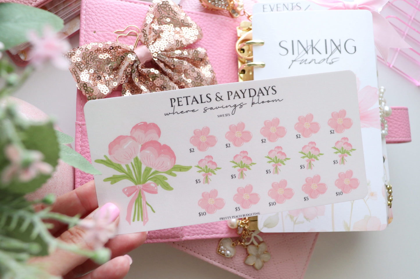 PETALS & PAYDAYS SAVINGS TRACKER