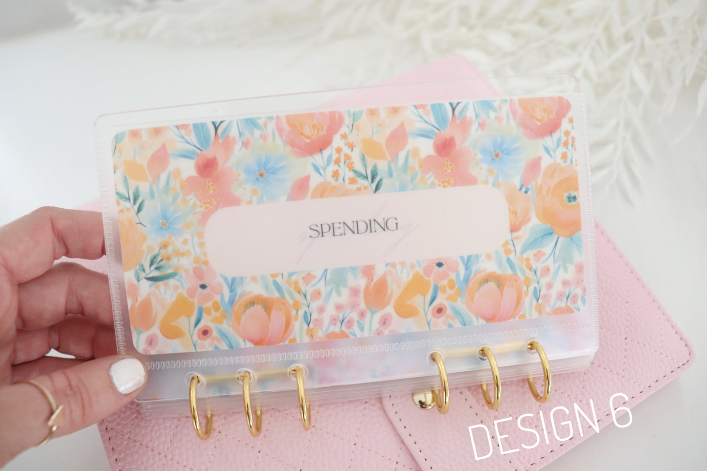 DASHBOARD & 6 CUSTOM ENVELOPES SPRING TIME DESIGN
