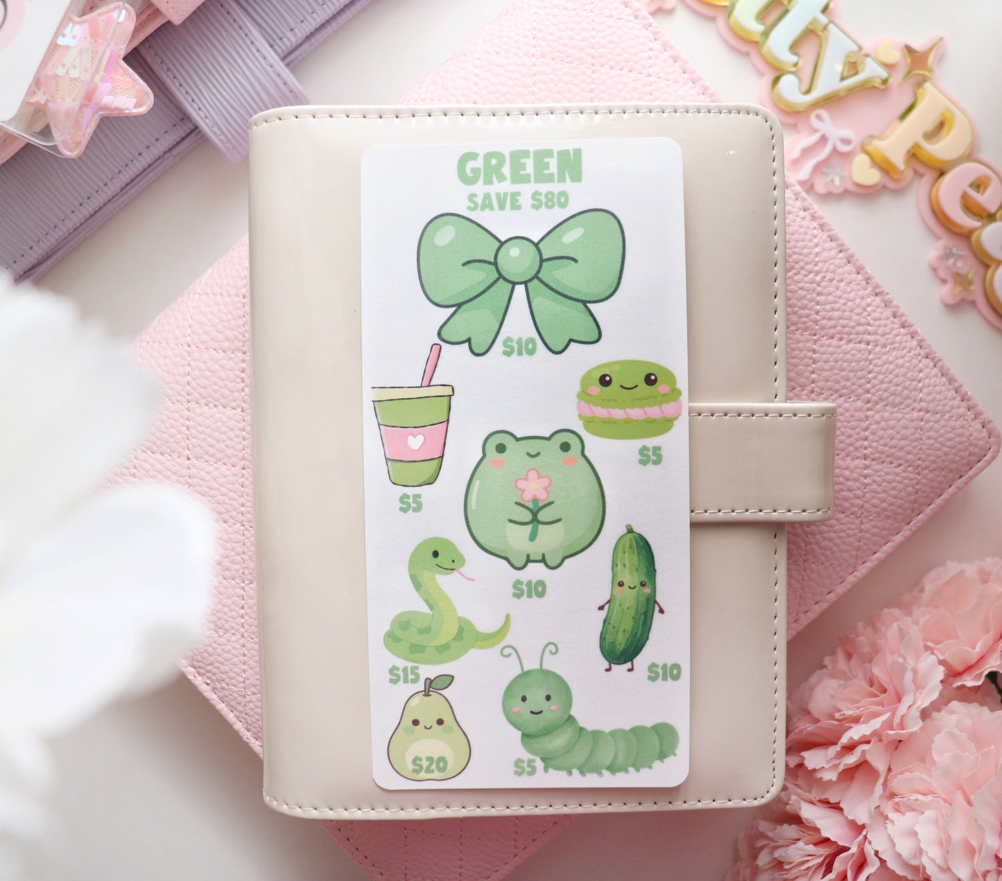 DIGITAL DOWNLOAD- COLOURS SAVINGS TRACKER SET