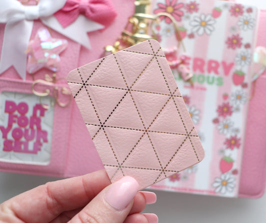 QUILTED BINDER CARD INSERTS