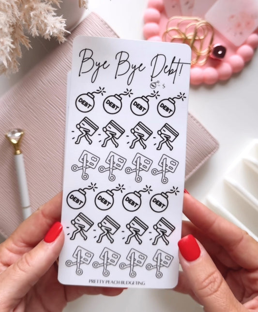 BYE BYE DEBT SAVINGS TRACKER