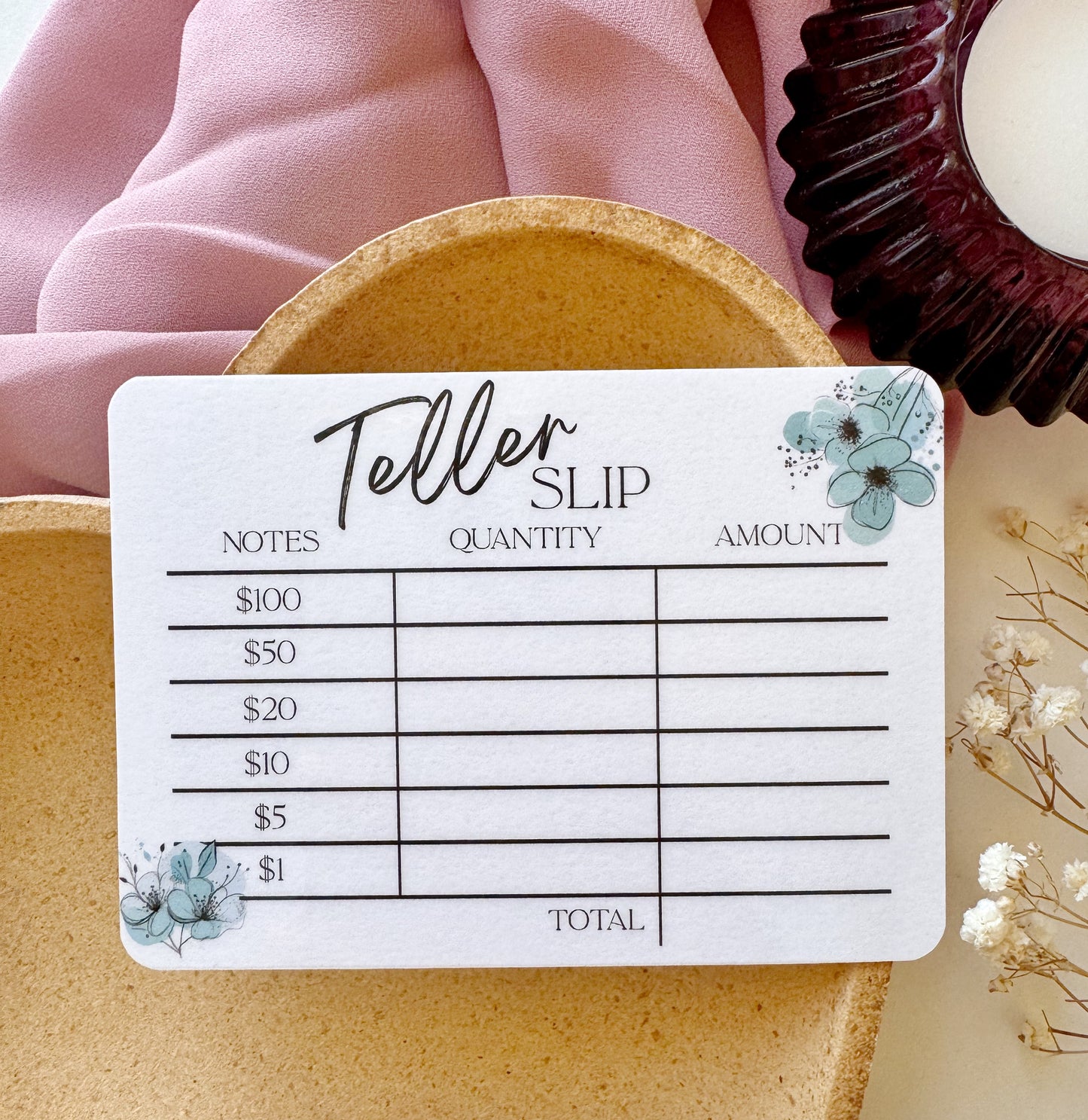 TELLER SLIPS