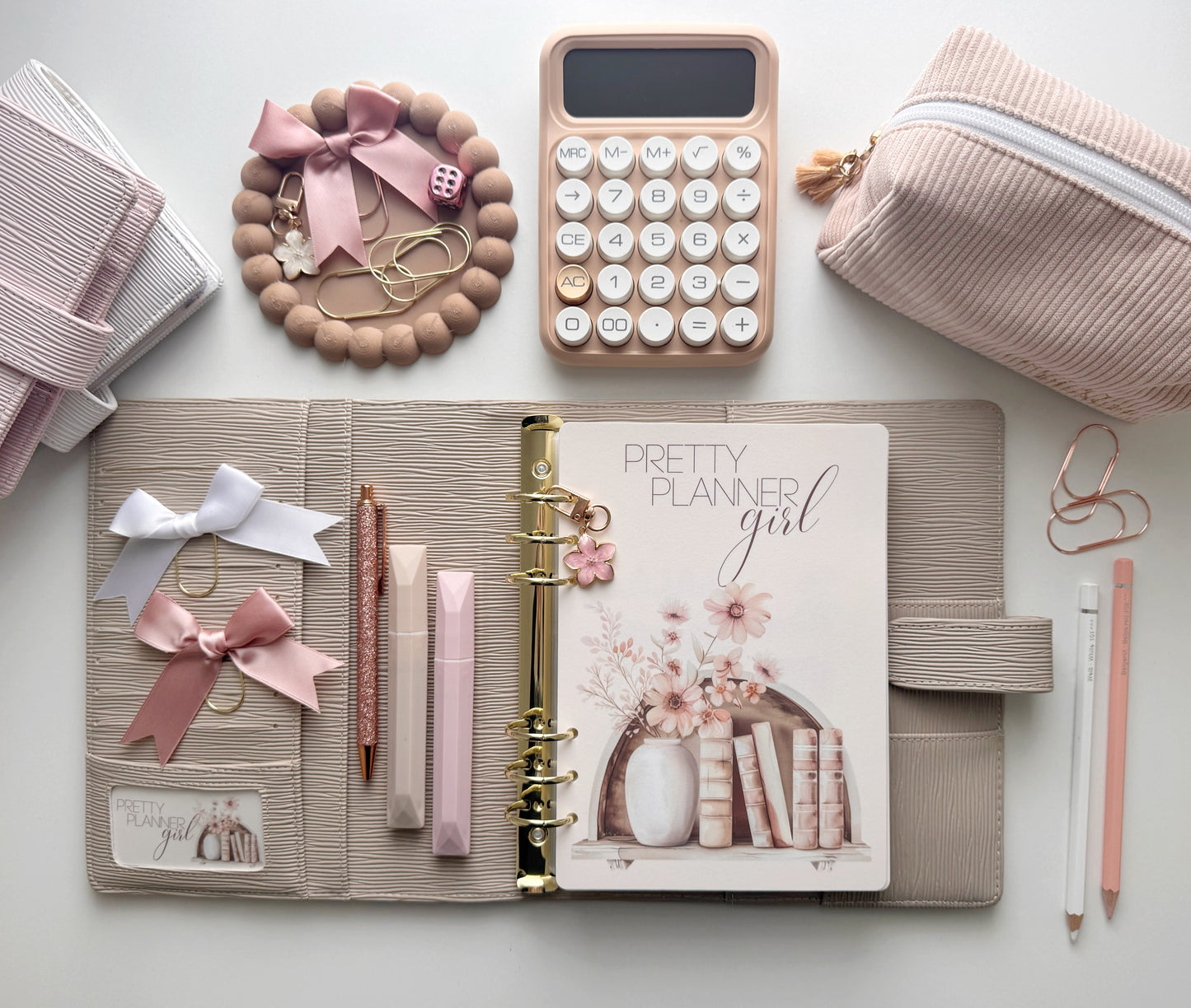 PRETTY PLANNER GIRL BINDER CARDS