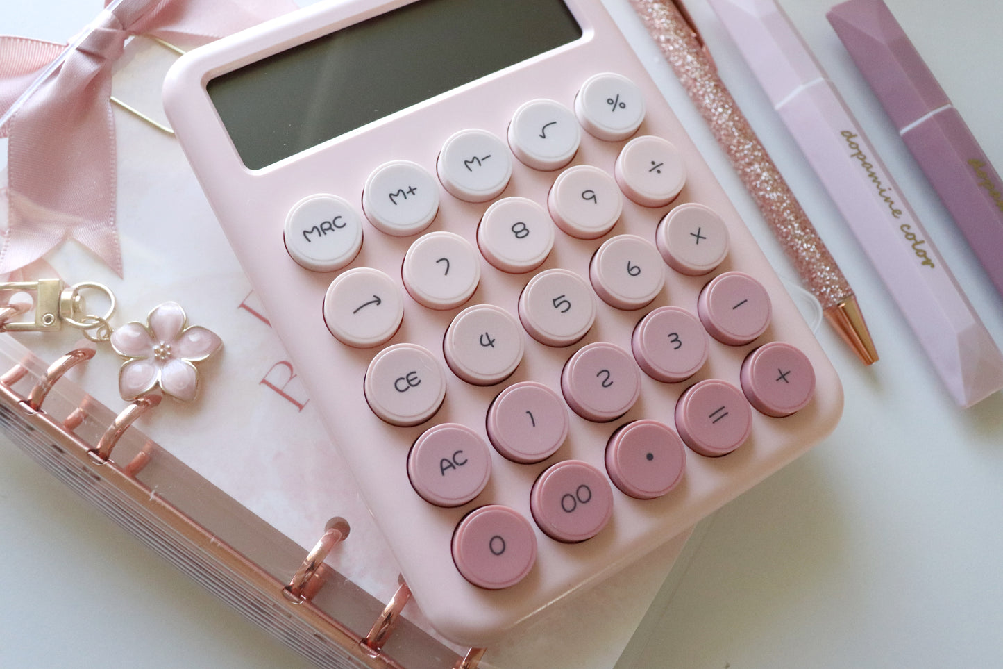 CALCULATOR PINK & PURPLE