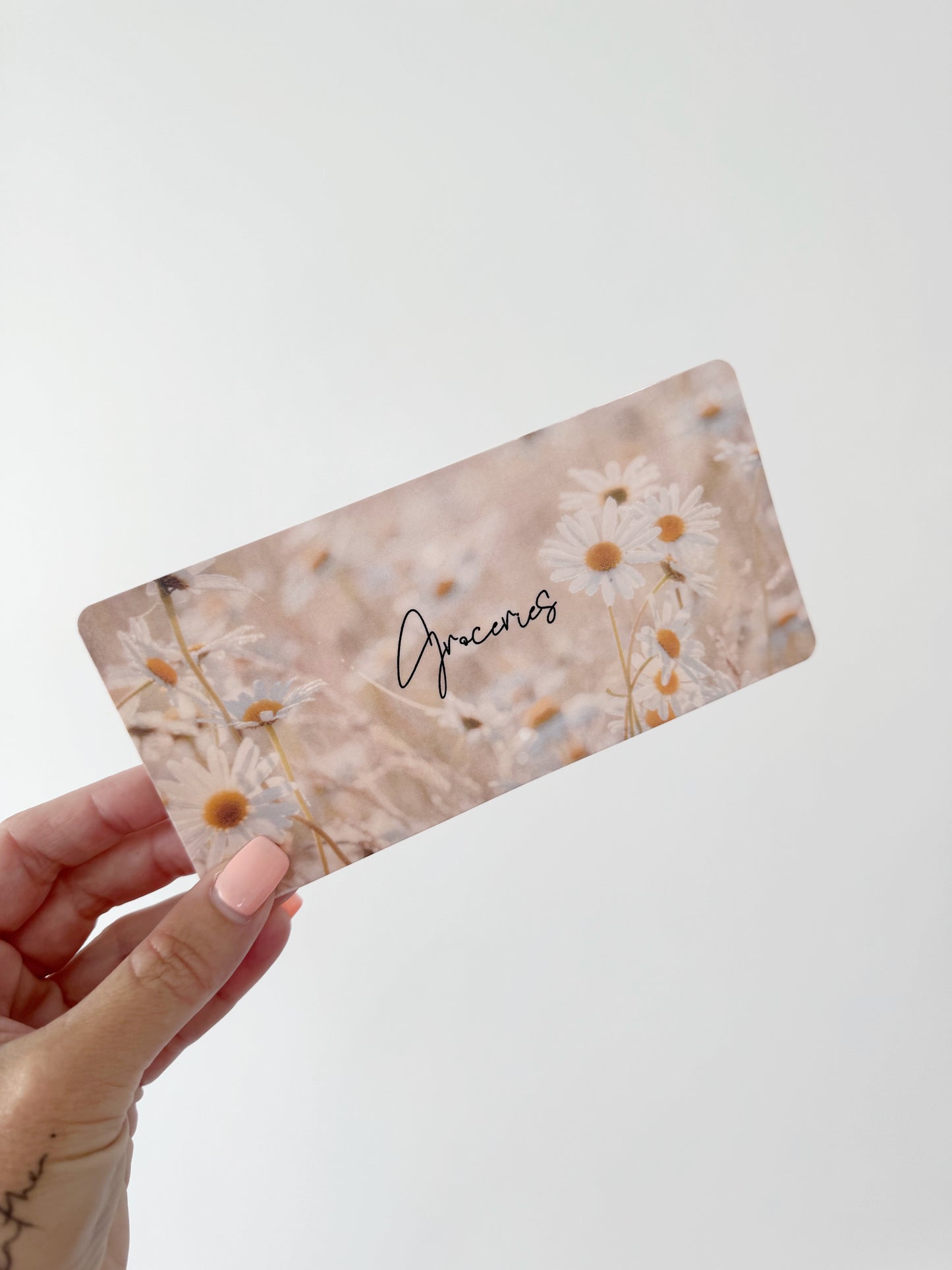 CASH ENVELOPES - A5 CUSTOM SET OF 6 (INSERT & ENVELOPES)