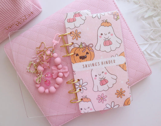 DASHBOARD & 6 CUSTOM ENVELOPES GHOSTY PUMPKIN