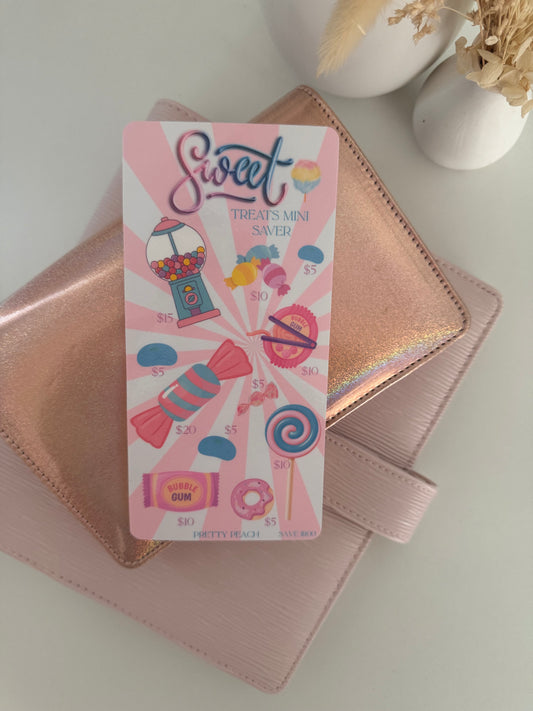 SWEET TREATS SAVINGS TRACKER