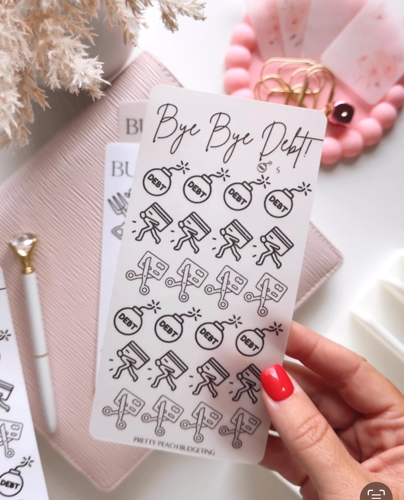 BYE BYE DEBT SAVINGS TRACKER
