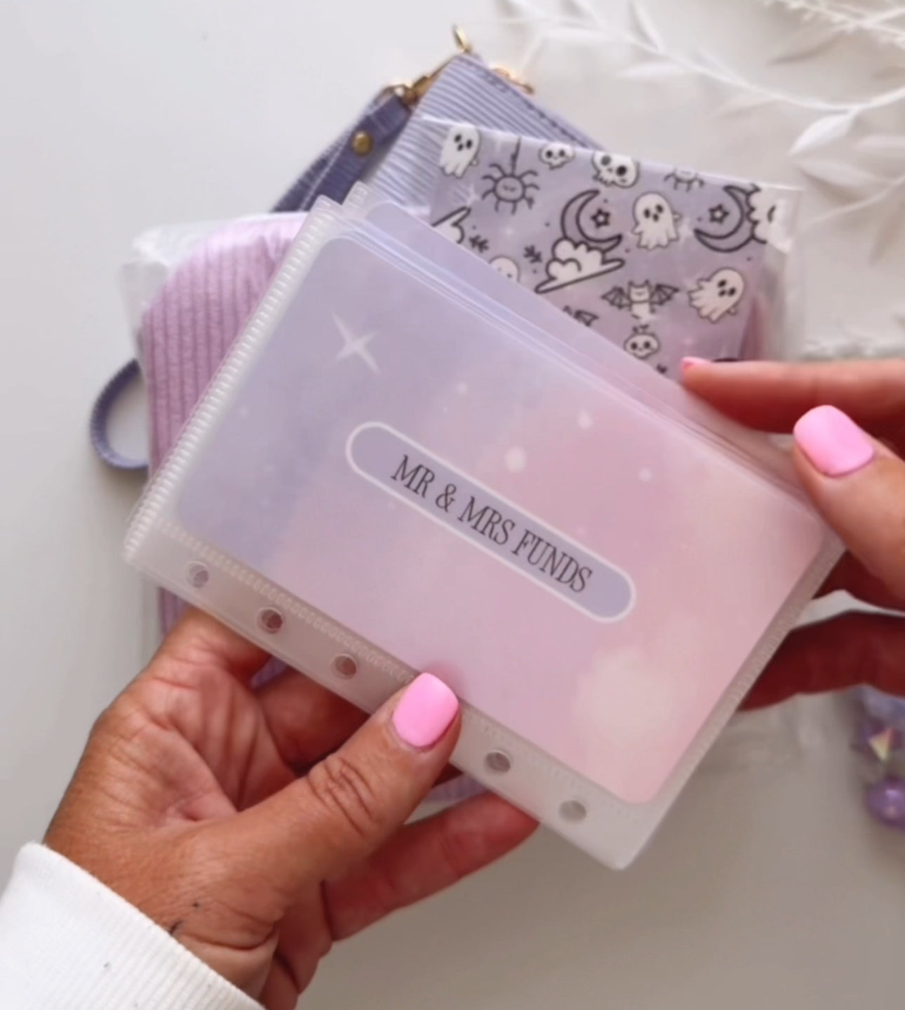 DASHBOARD & 6 A7 CUSTOM ENVELOPES STARRY PURPLE