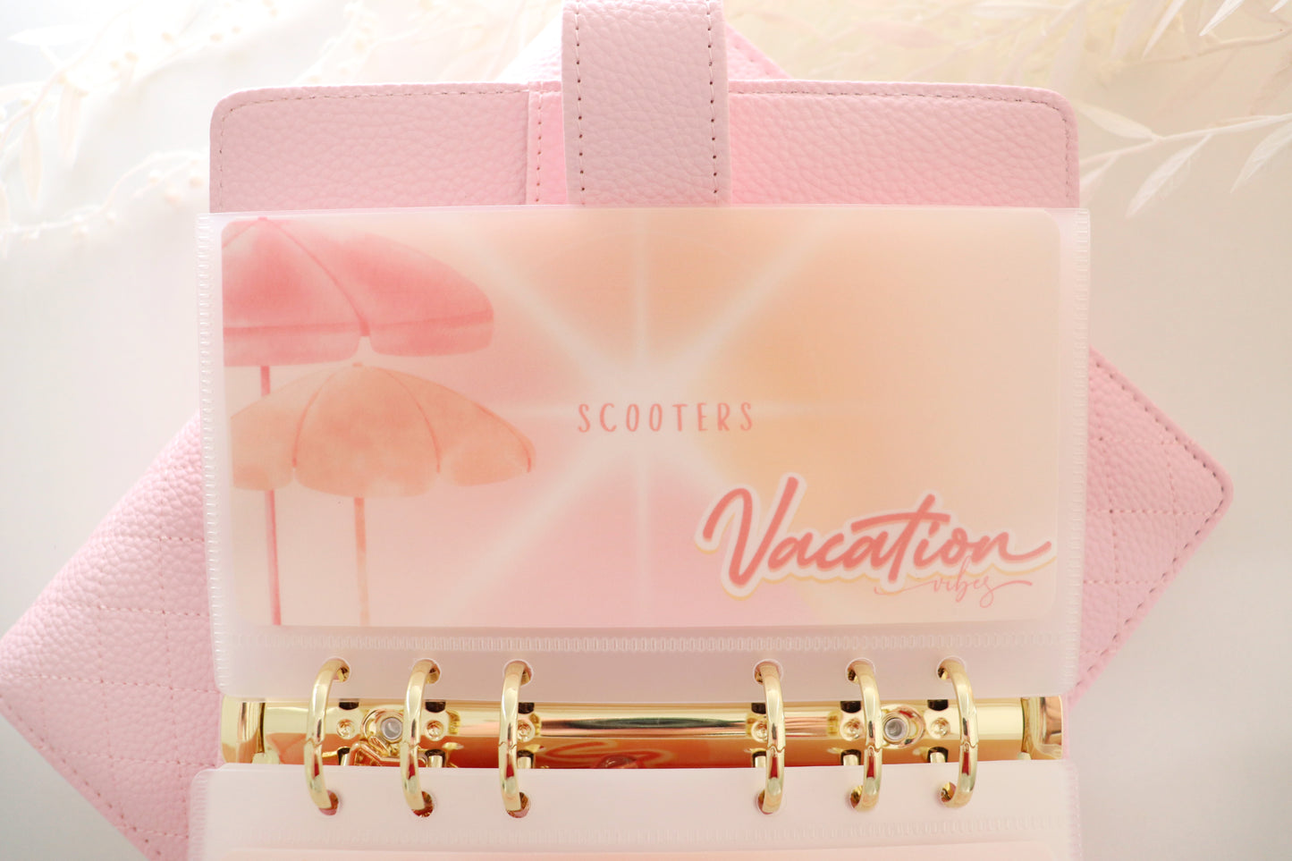DASHBOARD & 6 CUSTOM ENVELOPES - VACATION VIBES DESIGN