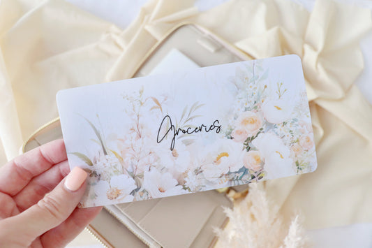 CASH ENVELOPES - A6 CUSTOM SET OF 6 (INSERT & ENVELOPES)