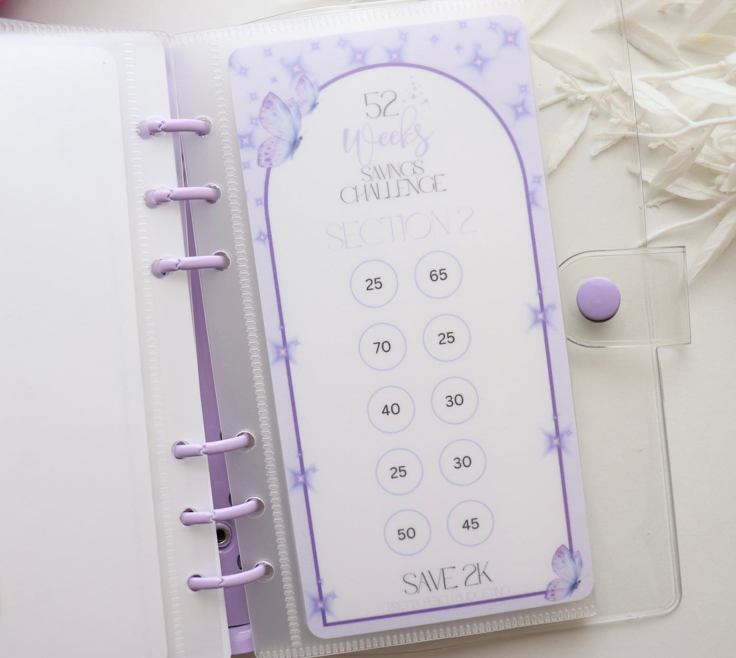 52 WEEKS CHALLENGE PURPLE