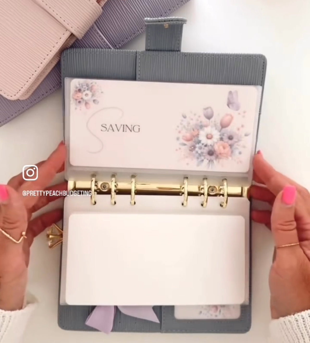 DASHBOARD AND 6 CUSTOM ENVELOPES - LUSH LILAC DESIGN