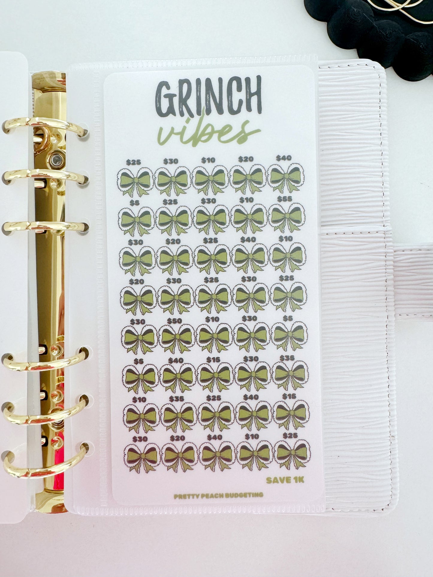 GRINCH VIBES XMAS DASHBOARD AND TRACKER