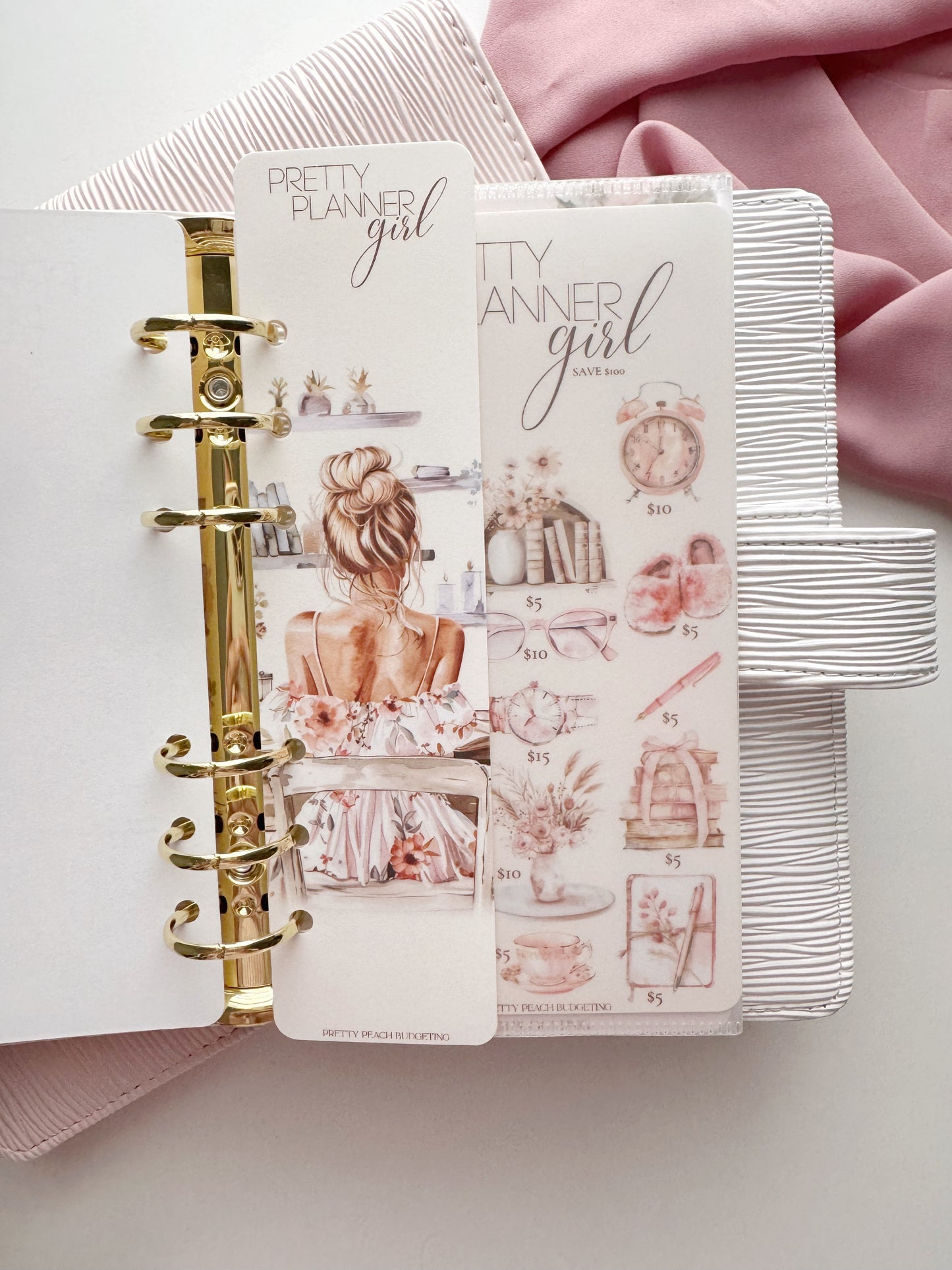 PRETTY PLANNER GIRL DASHBOARD & TRACKER