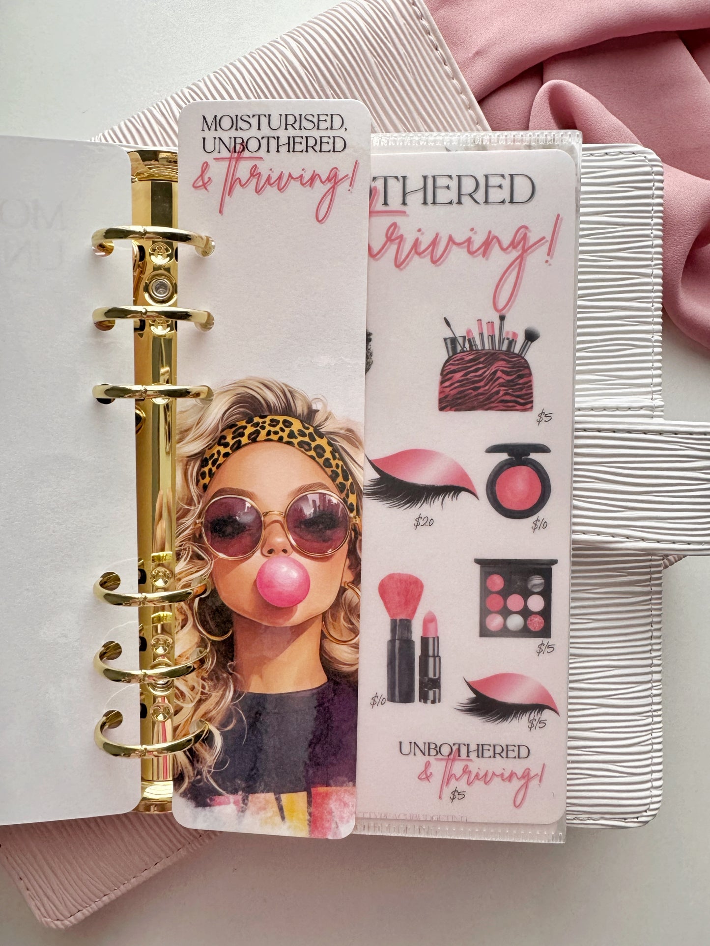 UNBOTHERED & THRIVING DASHBOARD & TRACKER