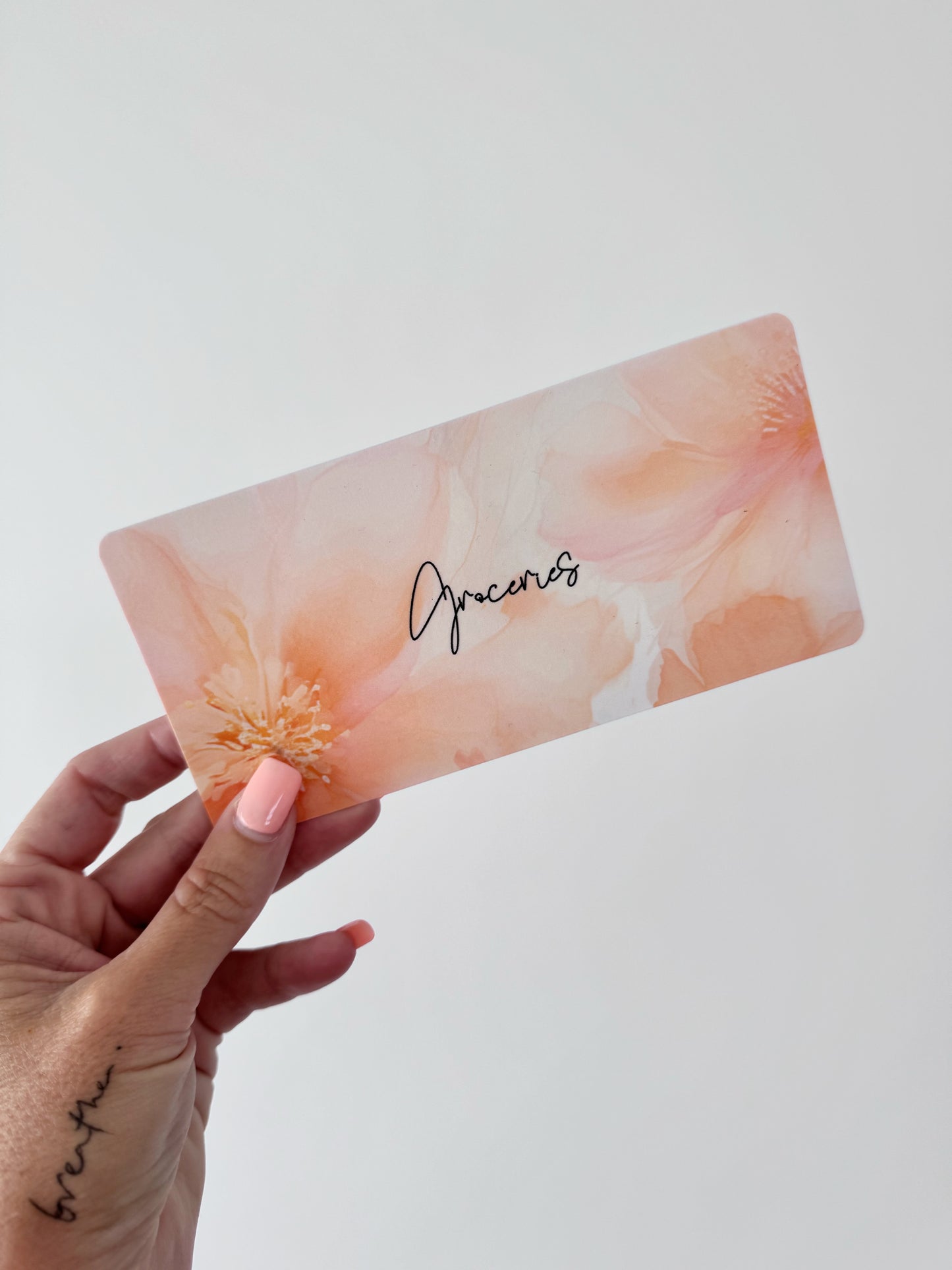 CASH ENVELOPES - A5 CUSTOM SET OF 6 (INSERT & ENVELOPES)