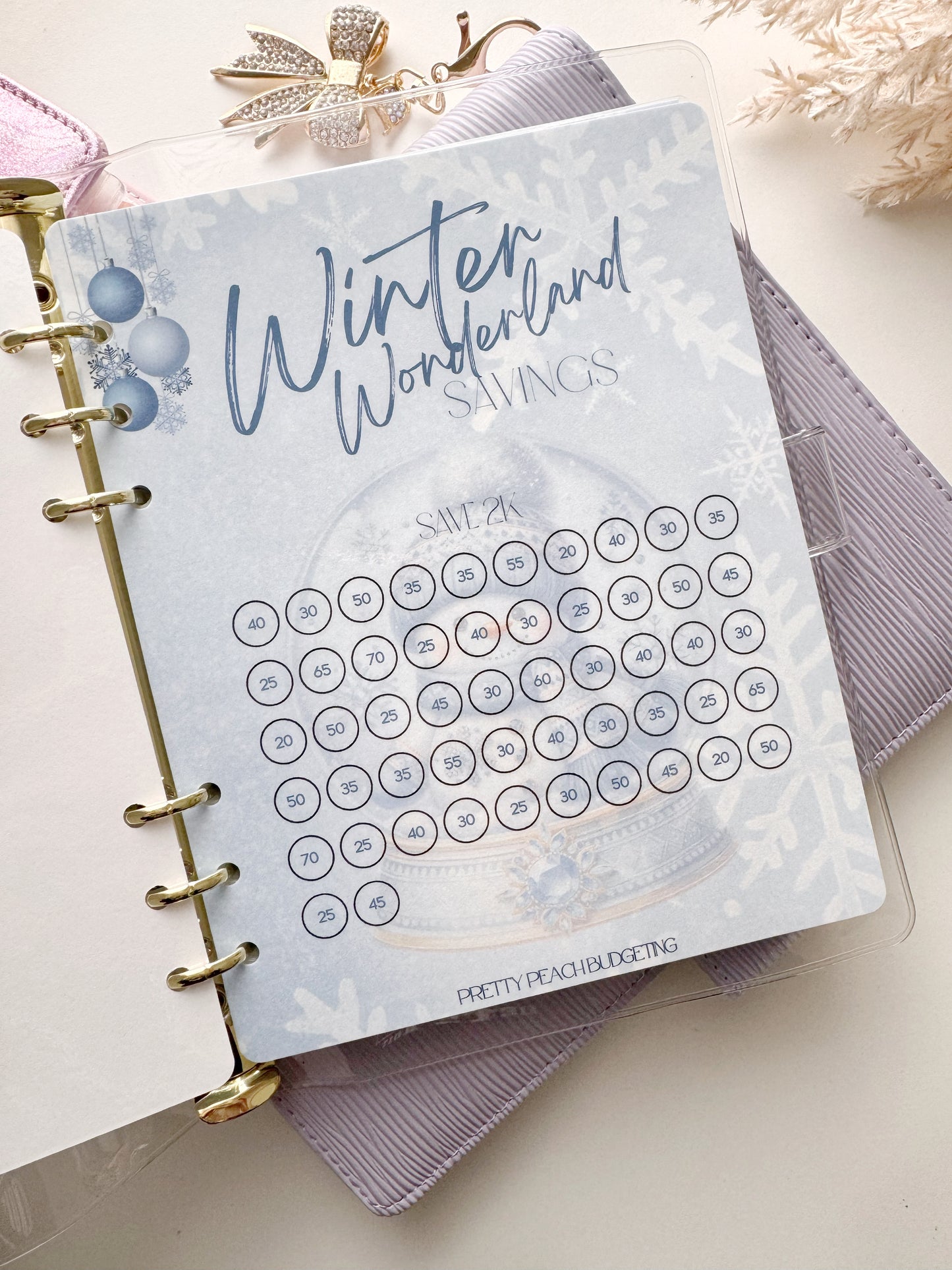 WINTER WONDERLAND A5 SAVINGS CHALLENGE