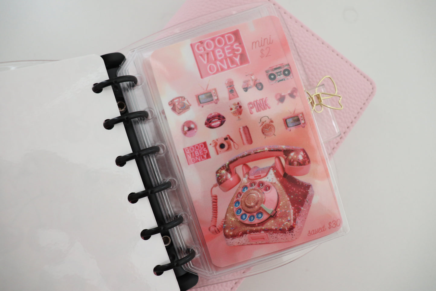GOOD VIBES PINK A7 SAVINGS CHALLENGE