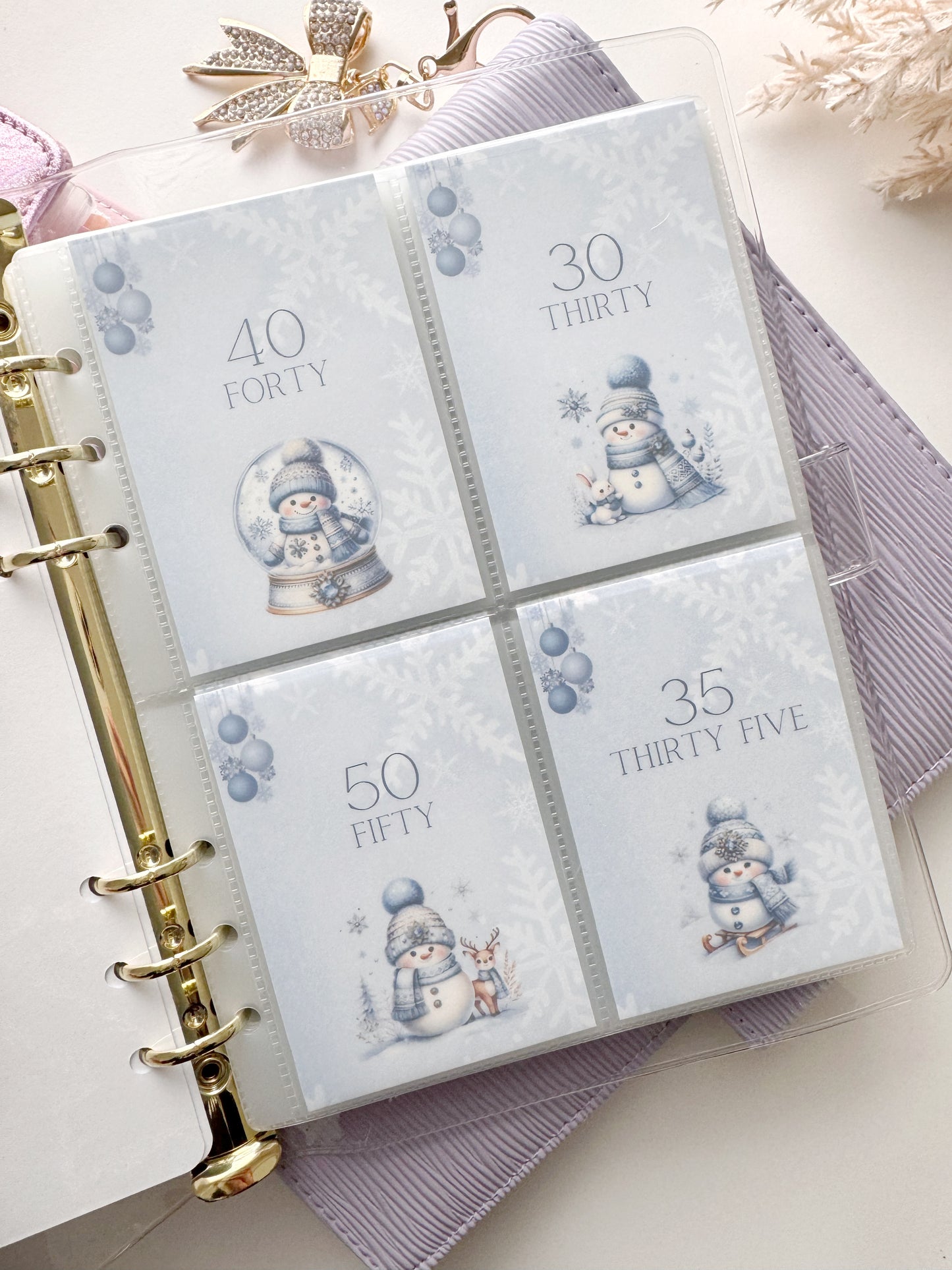 WINTER WONDERLAND A5 SAVINGS CHALLENGE