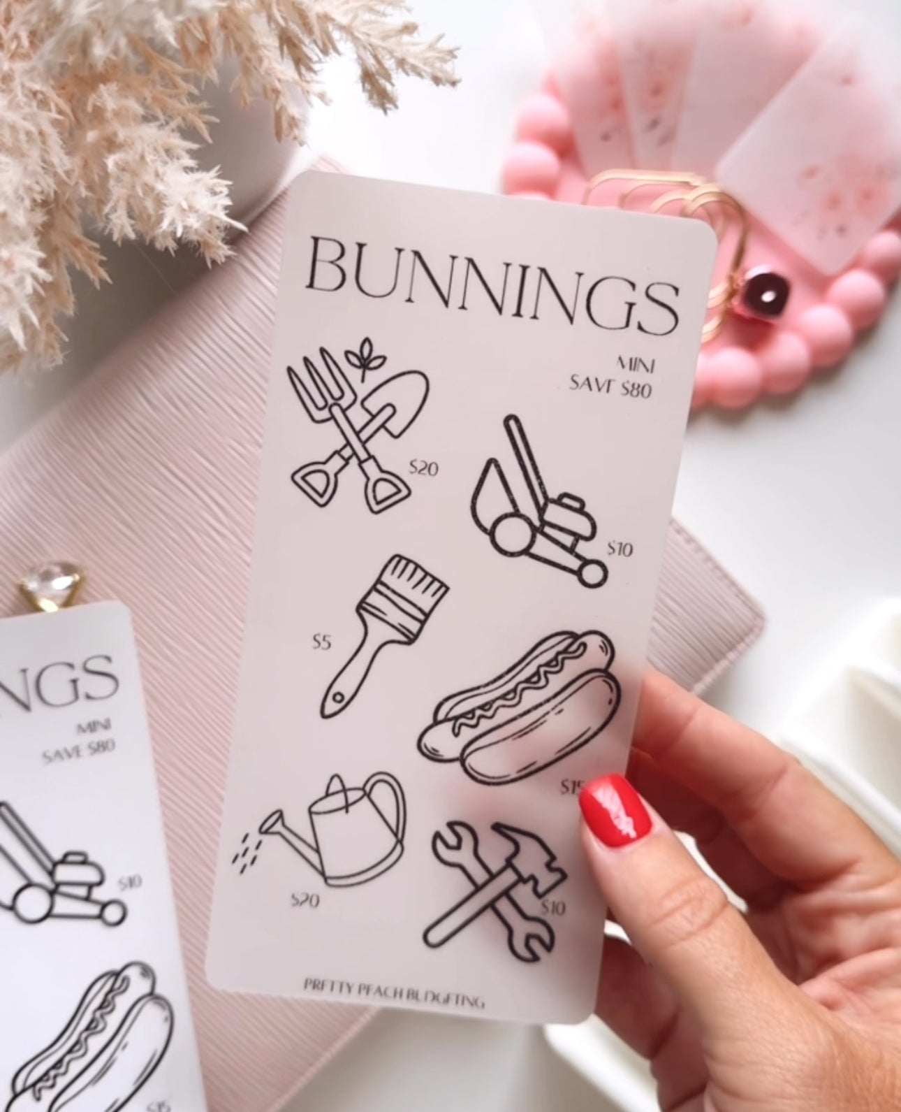 BUNNINGS SAVINGS TRACKER