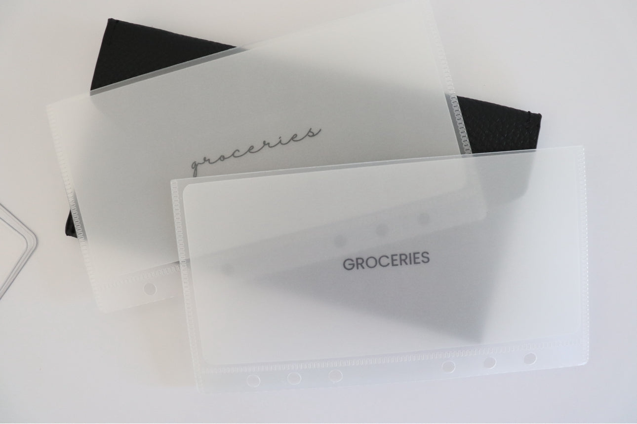 CASH ENVELOPES A7 - CUSTOM SET OF 6 (INSERT & ENVELOPE)