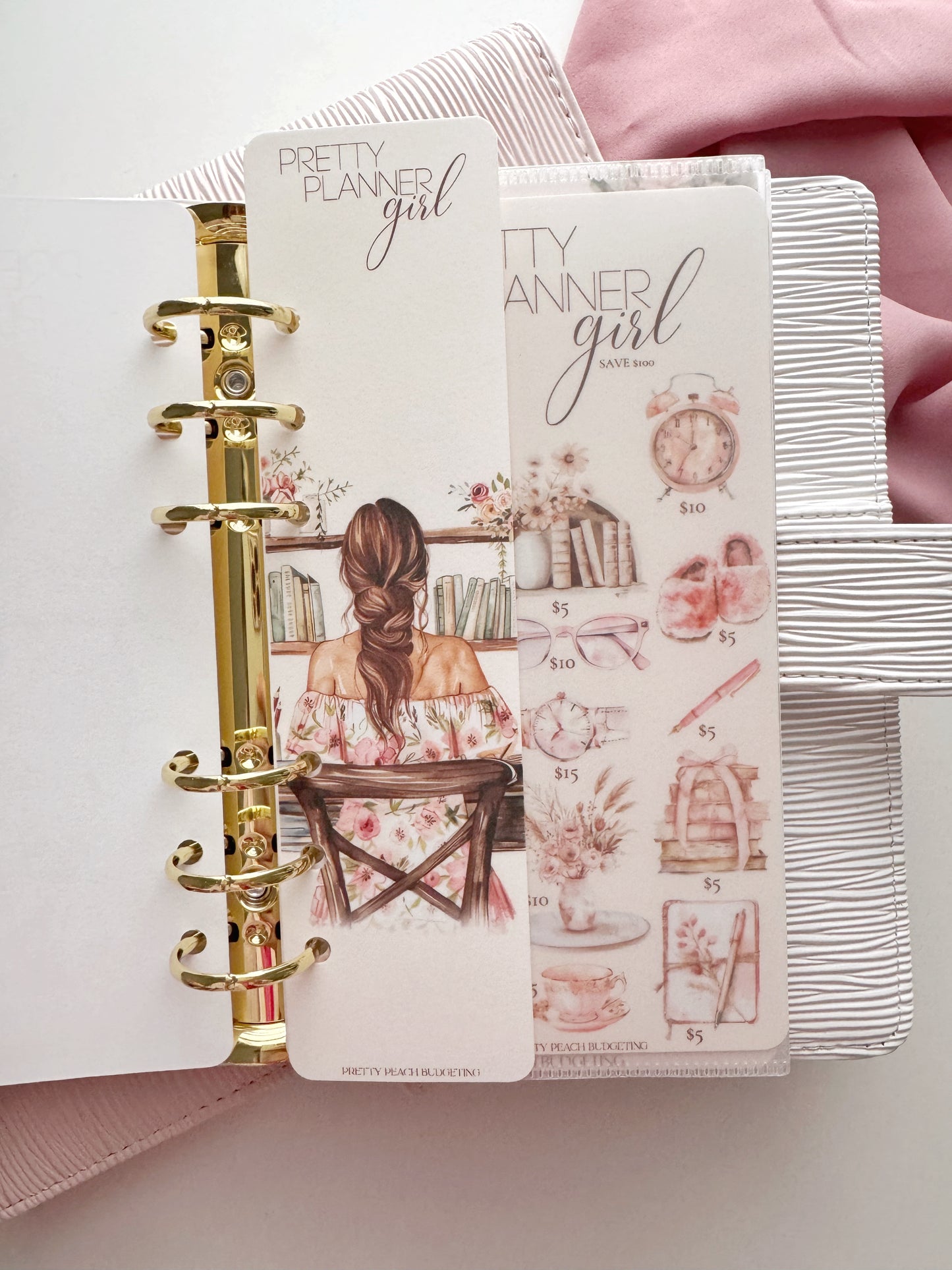 PRETTY PLANNER GIRL DASHBOARD & TRACKER