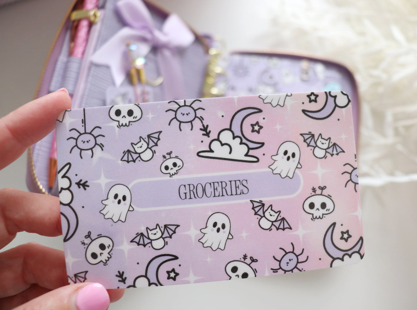 DASHBOARD & 6 A7 CUSTOM ENVELOPES SPOOKY SEASON