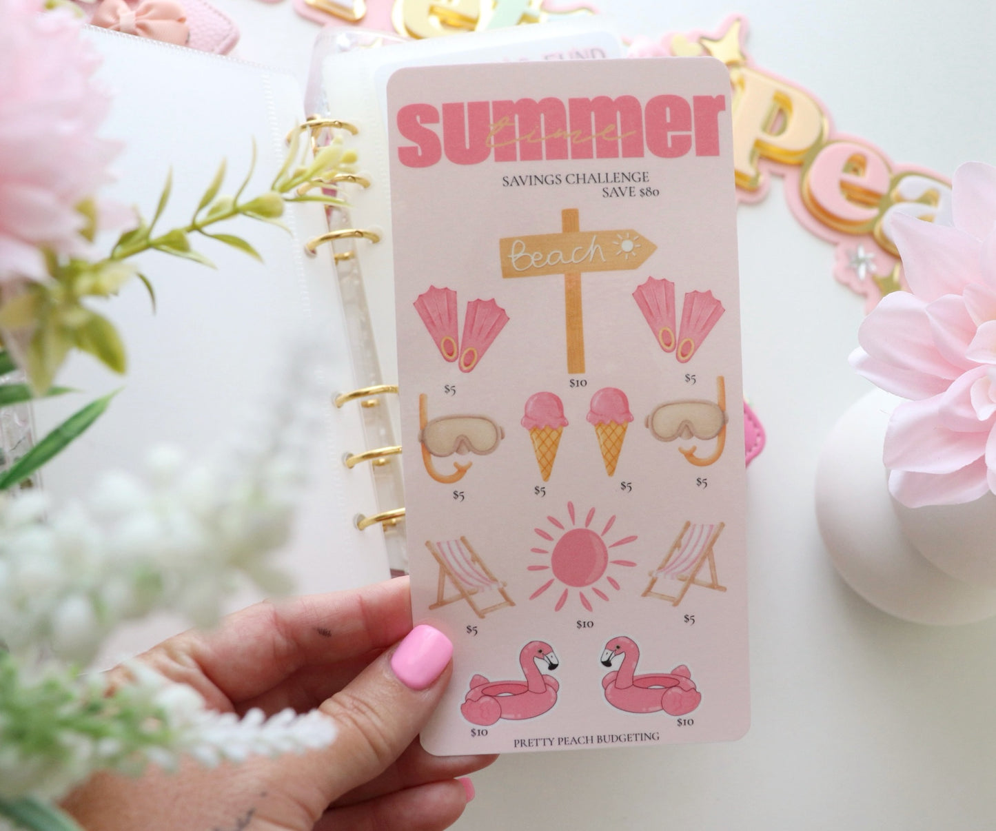 SEASONS SAVINGS TRACKER SET OF 4