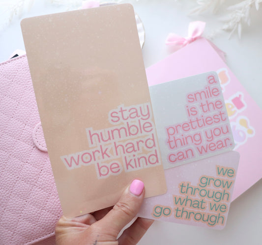 STAY HUMBLE DASHBOARD SET