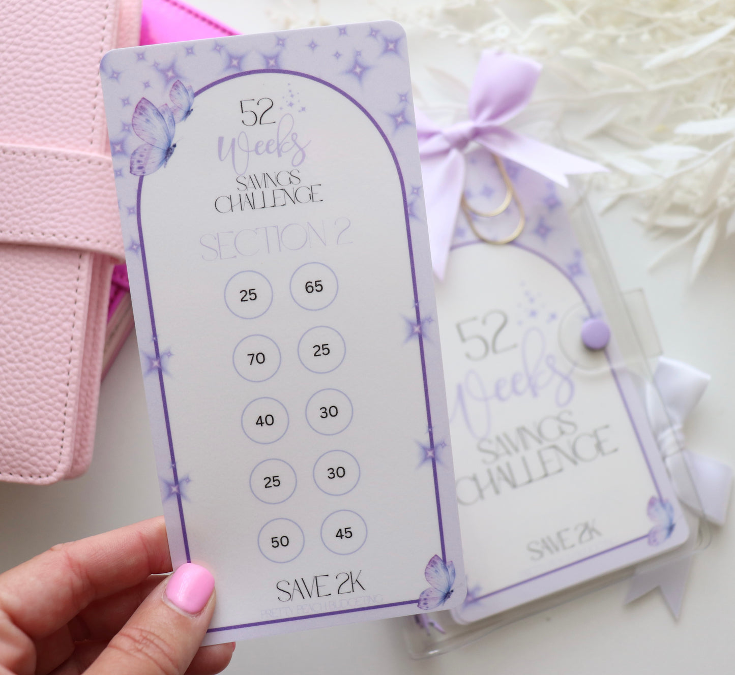 52 WEEKS CHALLENGE PURPLE