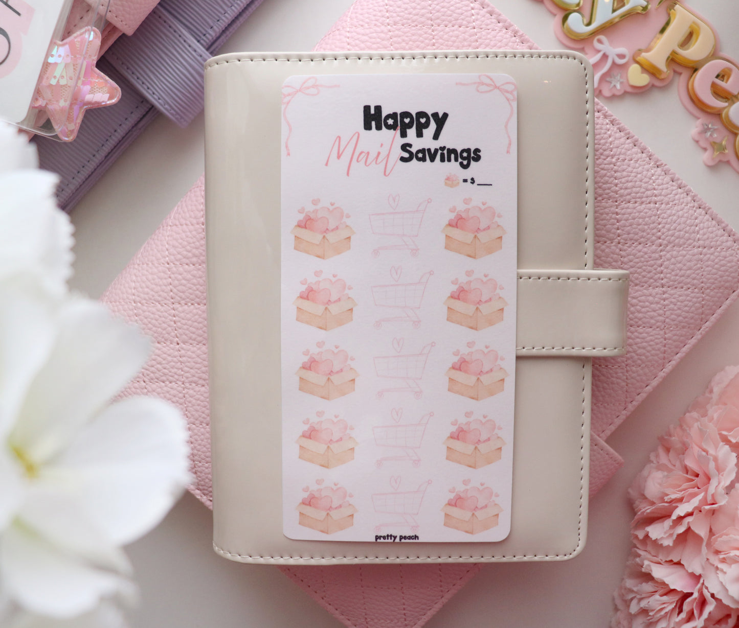 HAPPY MAIL SAVINGS TRACKER