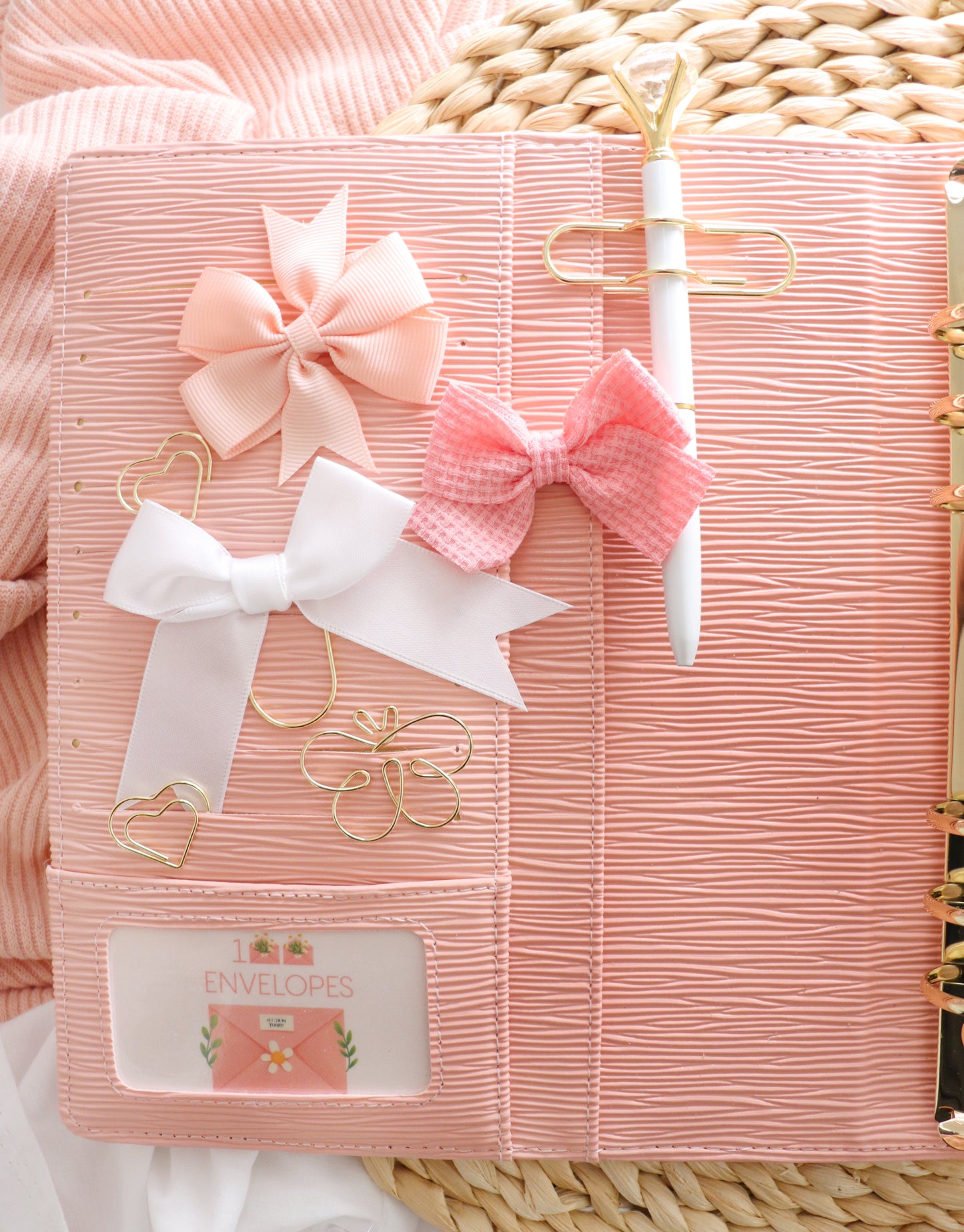 100 ENVELOPES SAVING CHALLENGE PEACHY A5