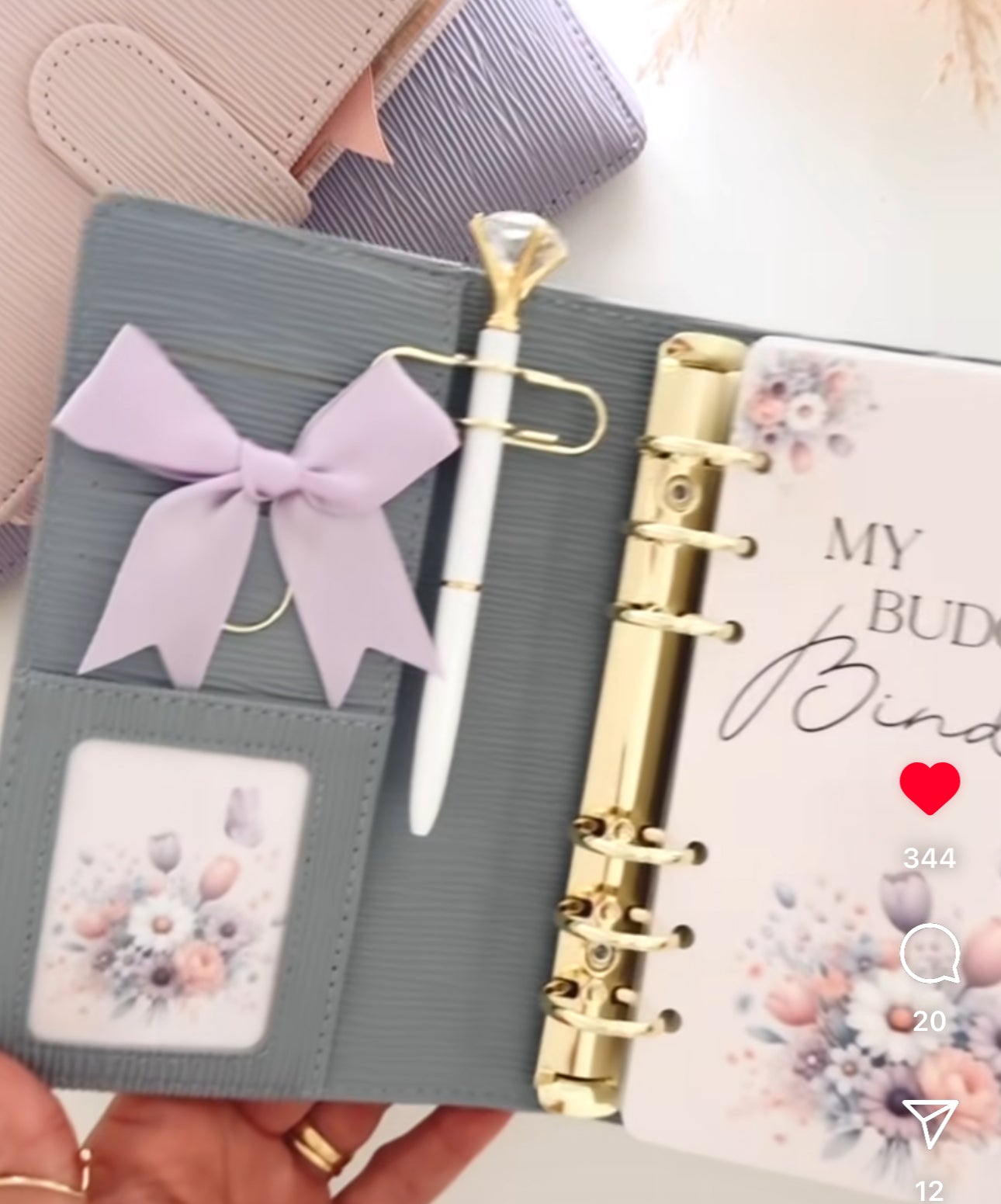 BINDER FLOWER PENHOLDERS