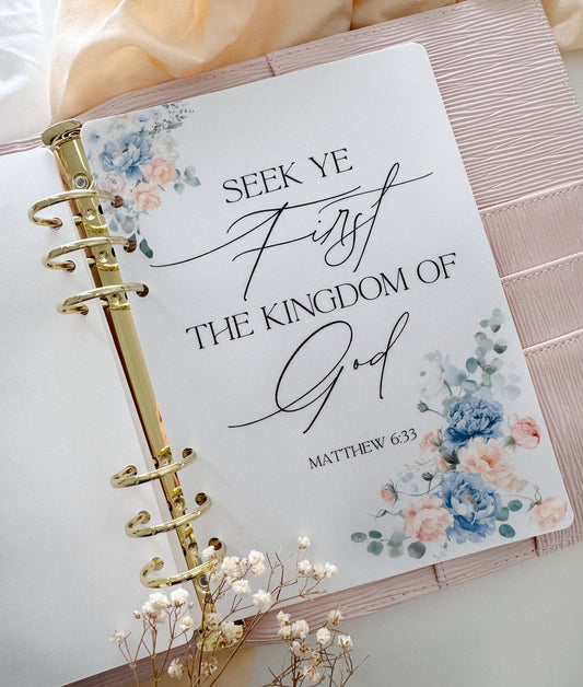 SCRIPTURE DASHBOARDS BLUE