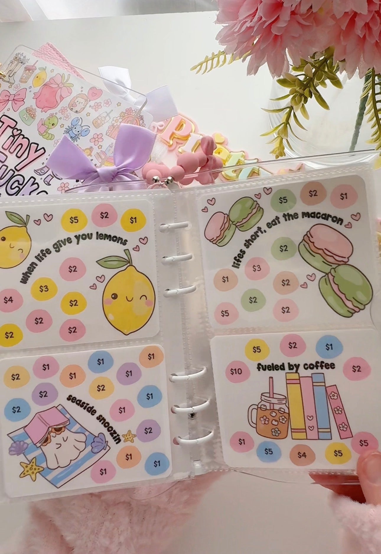 TINY TUCKS! A6 SAVINGS CHALLENGE
